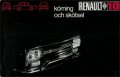 Renault R10 - körning och skötsel