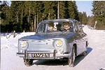 Renault 8 - silvermetallic