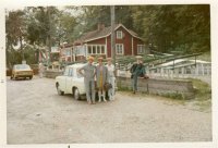 På väg till Hallstahammar 1970